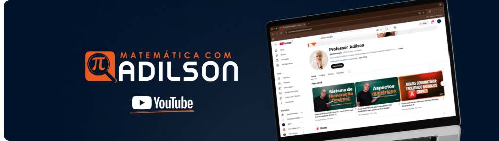 Matemática com Adilson - Youtube