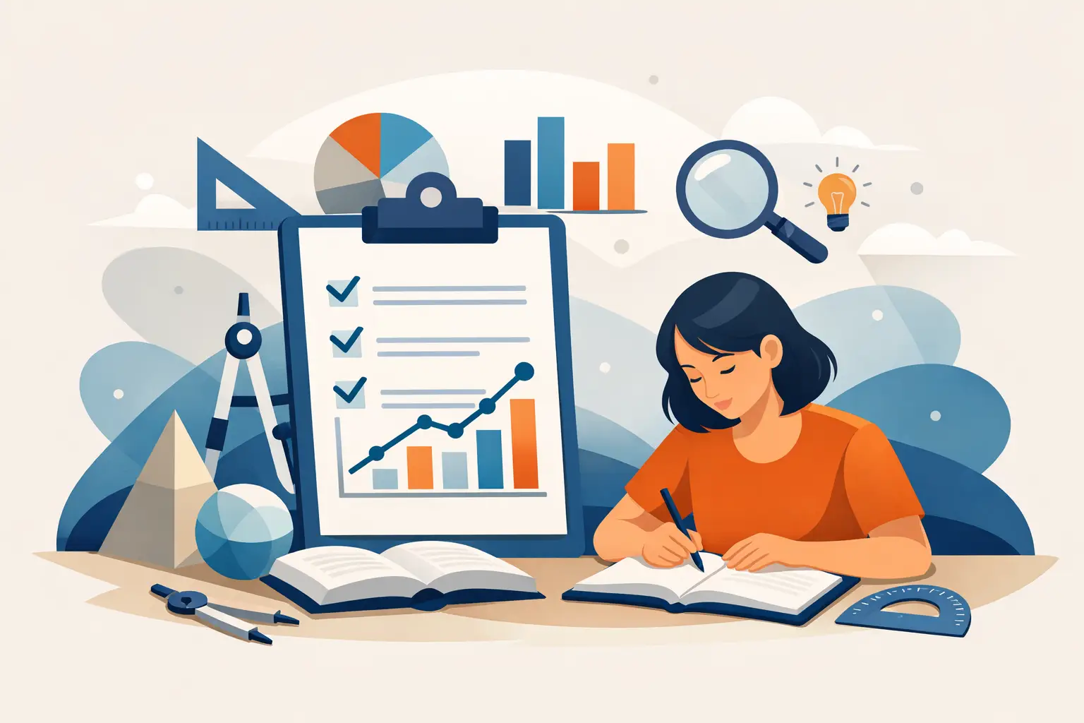 Plano de estudo de matemática básico eficaz