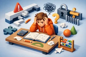 7 erros ao estudar matemática e travar