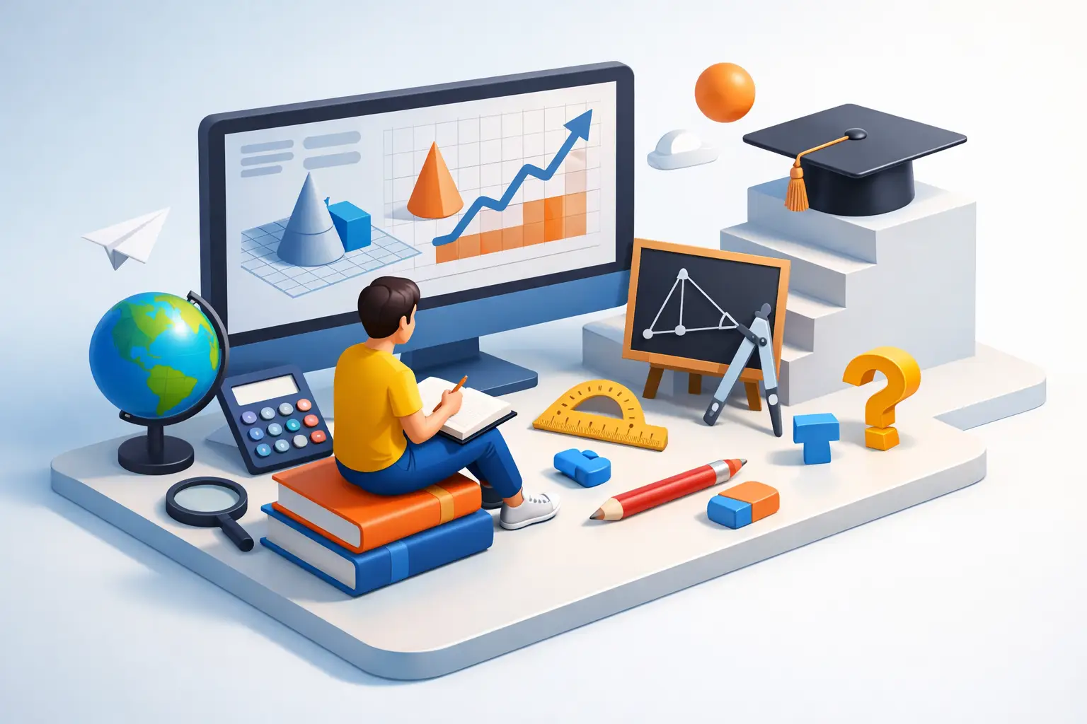 Como estudar matemática para concurso do zero